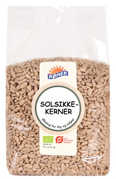 Solsikkekerner, 500 g. Økologisk